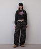 RETRIEVER CLUB Heart Crop Crewneck [Pigment Black]