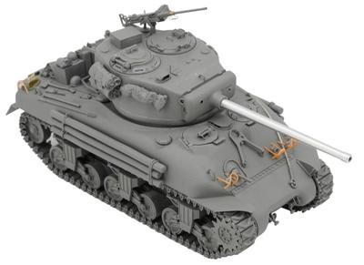 Border Model M4A1 Sherman 76mm Gun Mounted Plastic Model BT046 1/35 (tank)