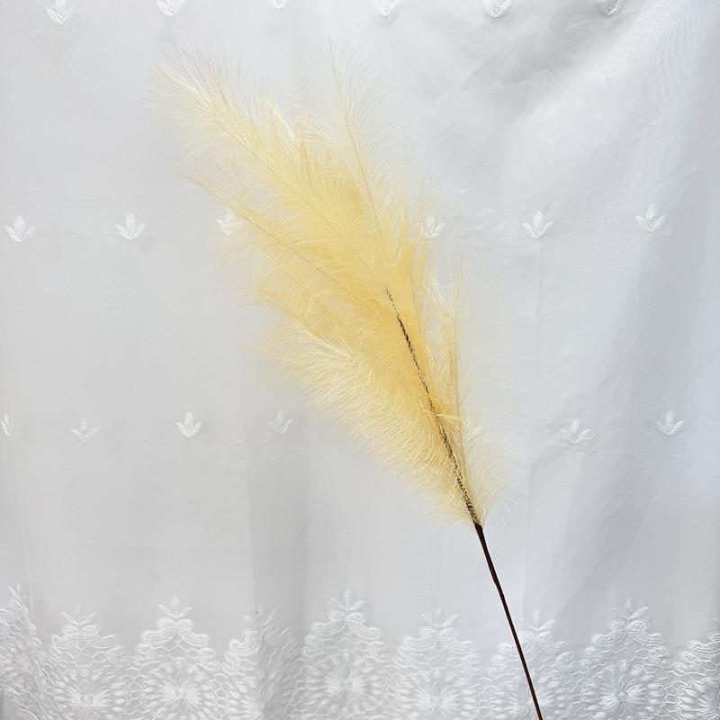 Wedding Decor Artificial Phragmites Hirsuta With Polyester Fabric For Home And Event Displays
