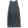 KURASHI&Trips PUBLISHING Excellent Condition, Random Pleated Sleeveless Dress That Sways In the Summer Breeze Dress M blackUsed