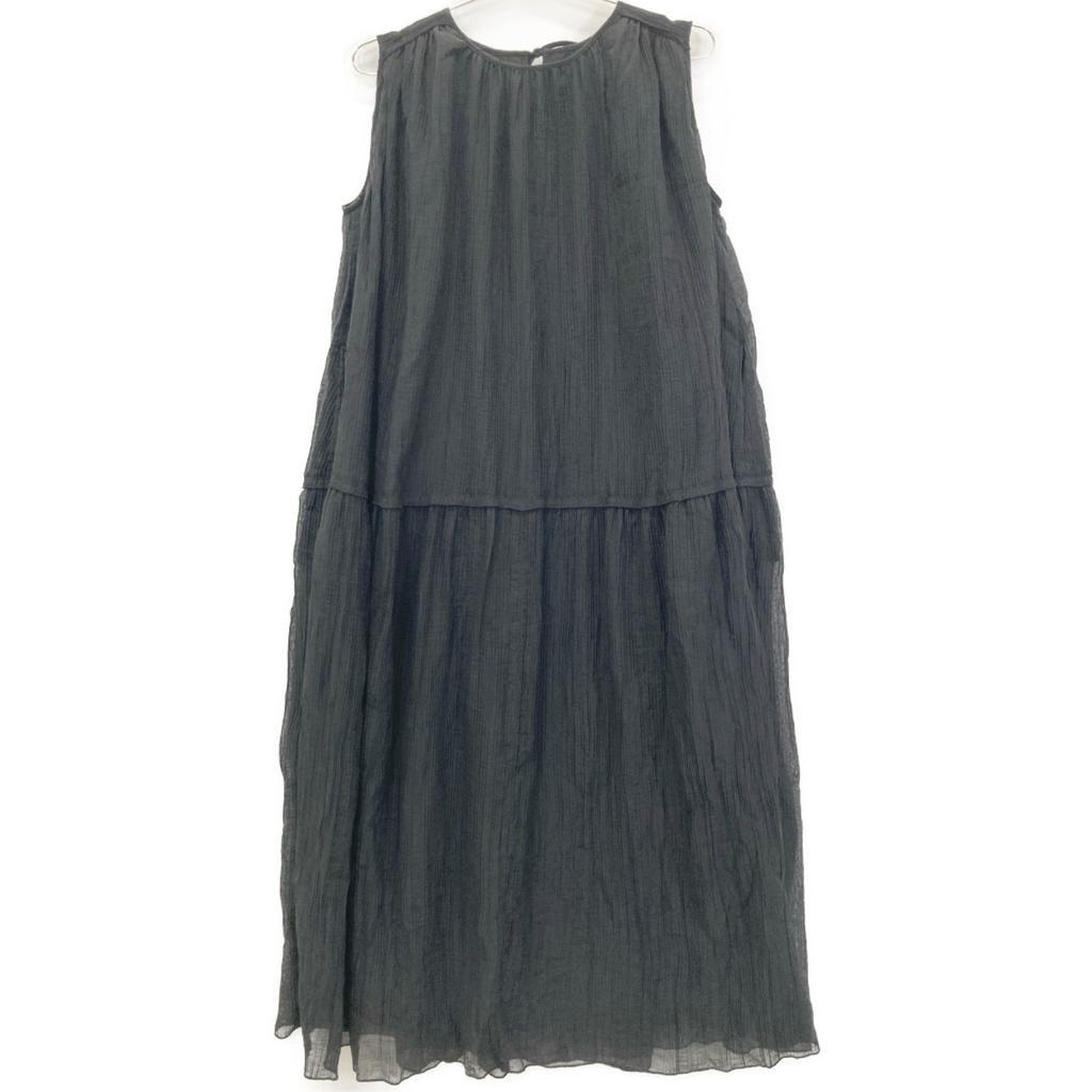 KURASHI&Trips PUBLISHING Excellent Condition, Random Pleated Sleeveless Dress That Sways In the Summer Breeze Dress M blackUsed