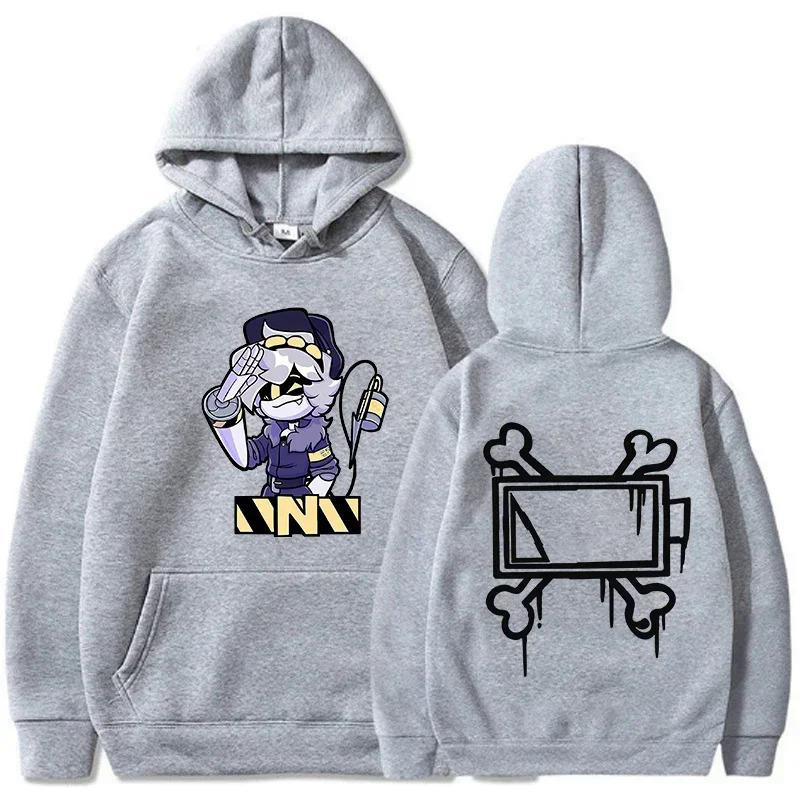 New animation inorganic killer cartoon printed sweater autumn and winter men's and women's long-sleeved jacket hoodie