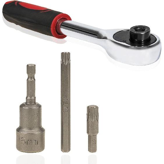 Bolaxin For Jeep Wrangler Accessories Torx Tool Kit Soft/Hard Top Door Removal Replace 68361574AB/ 82214166AB For Jeep JL JK & Gladiator Rubicon