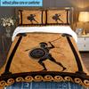 Ancient Greek Warriors 3PCS Bedding set,Ideal for 1pc Duvet Cover And 2pcs Pillowcases Perfect for Fan gift,Ideal for Bedroom, Dormitory