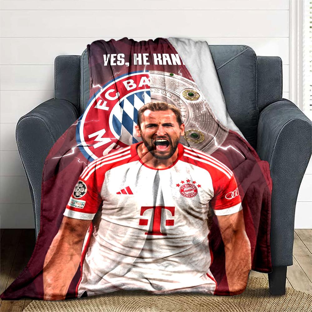 Harry Kane Blanket Comfortable Great For Seaside Livingroom Bedding For All Seasons Modern Style Ideal Gift For Birthday Valentine'S Day