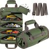 Waterproof Magnetic Tool Organizer Made of Oxford Fabric for Home Storage and Multipurpose Use Portable Hand-Held Wear-Resistant Roll Bag Is Thickened