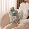 2025 Hot Water Bag Winter Warm Bed Warm Bed Cover Foot Handy Gadget Large Stuffed Irrigation Type Hot-Water Bag Water Injection