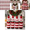 Vibrant And Decorative Knitted Letter Wine Bottle Holder For Christmas Parties And Gifts