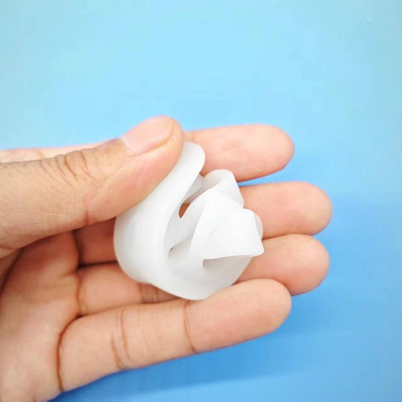 1Pair Silicone Gel Hammer Toe Straightener Corrector for Curled Toes Feet Foot Care Adjuster Tool