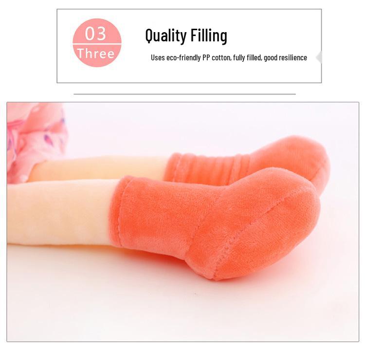 Princess Phile Plush Doll - Cute Bedtime Pillow and Birthday Gift for Little Girls