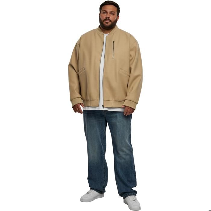 Blouson - Urban Classics - Bombardier - Polyester 100% - Coupe Oversize - Poches Zippées