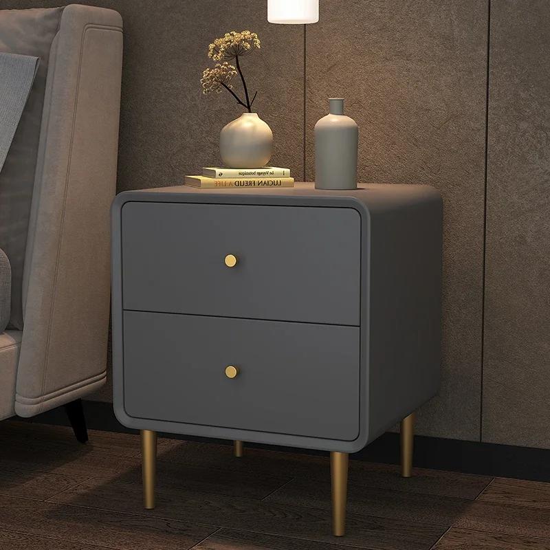 Storage Organizer Bedsides Table Drawers Unique Wood Italian Laden Desk Night Stands Trendy