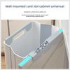 New Kitchen Hanging Folding Trash Can Cabinet High Quality Plastic Creative Hanging Trash Can Space Saving Hanging Waste Bin