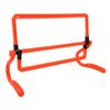 5Pcs Football Soccer Training Adjustable Hurdles Agility Speed Training Equipment Orange