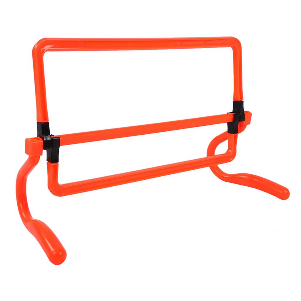 5Pcs Football Soccer Training Adjustable Hurdles Agility Speed Training Equipment Orange