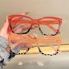 Korean Fashion Frame Reading Glasses For Women Large Frame Presbyopia Glasses Vintage Hd Anti Blue Light Far Sight Eyeglasses