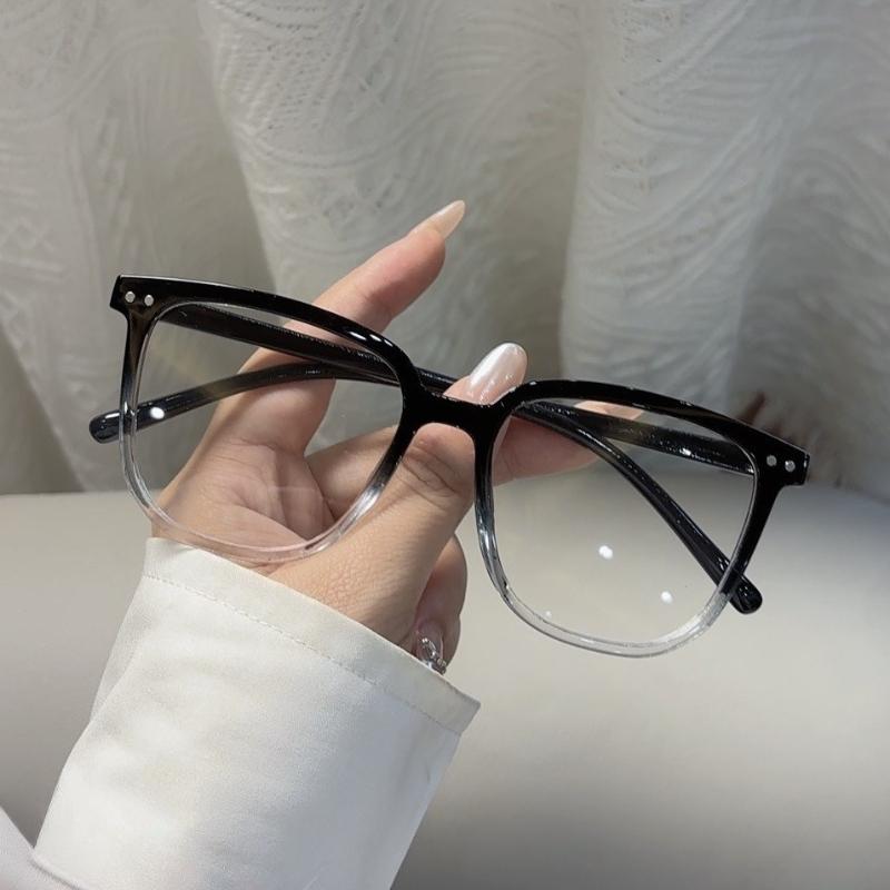 New Ultra-Lightweight Oversized Square Eyeglass Frames Prescription-Ready Large Frame For Men Women'S Glasses Frames