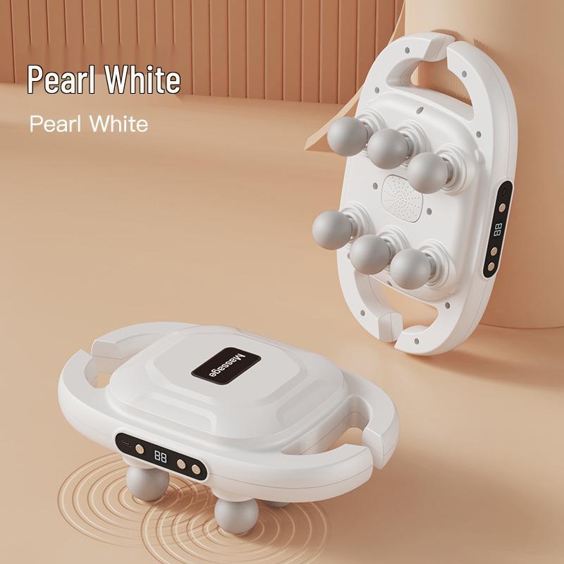 12-Head LCD Deep Tissue Muscle Massager with High-Frequency Vibration