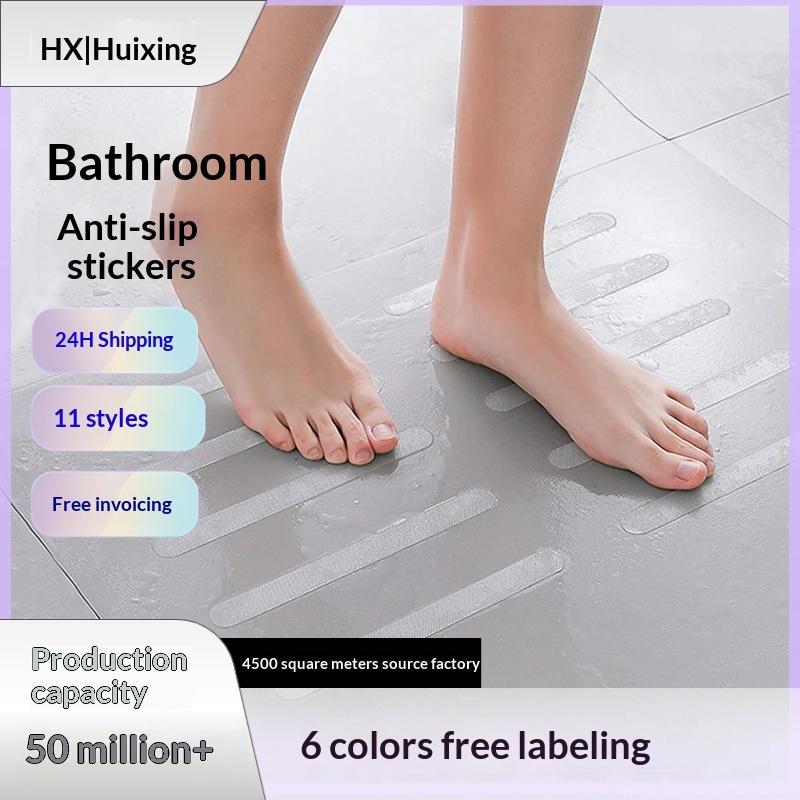 Non Slip Bathtub Adhesive Strips Strong Grip Waterproof For Bathroom Shower Floor Stairs Safety Use