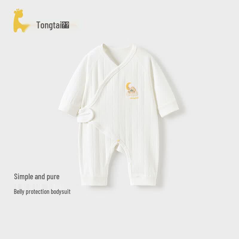 TONGTAI Pure Cotton Newborn Monk-Style Baby Romper