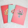 Papierblumenstrauß Karte Forever Blumenstrauß 3D Pop Up Grußkarten für Valentinstag Abschlussfeier
