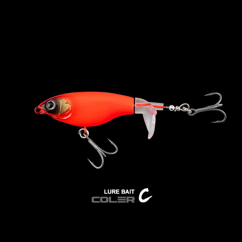 Señuelo de Hélice TWM 6g/10.5g: Señuelo Duro Biónico para Pesca de Larga Distancia