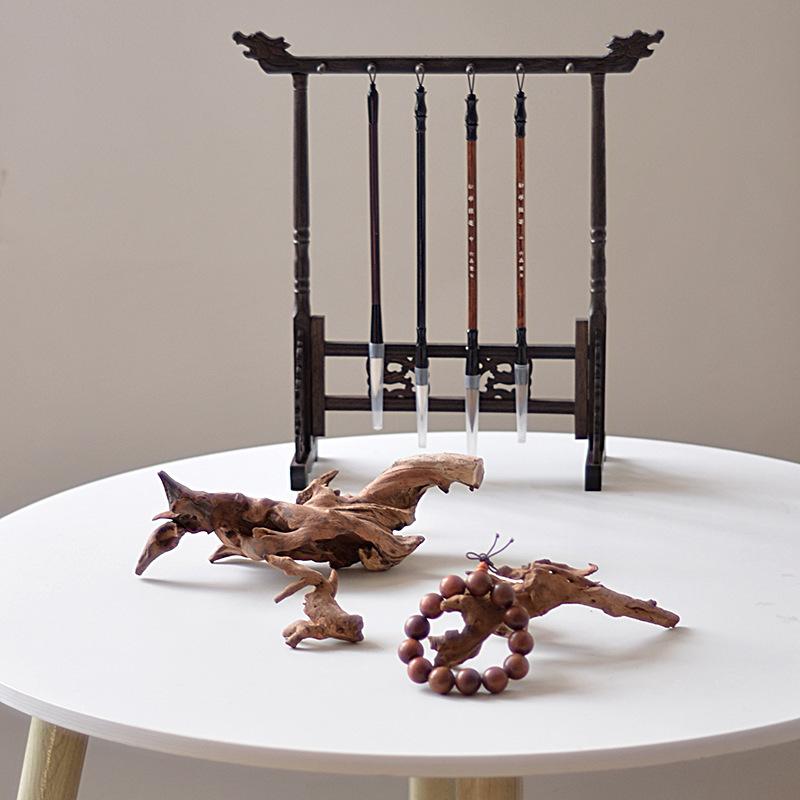 Small Driftwood Azalea Root for Aquarium Landscaping and Zen Decor – Air Plant and Jade Stone Ornaments, Photo Props.