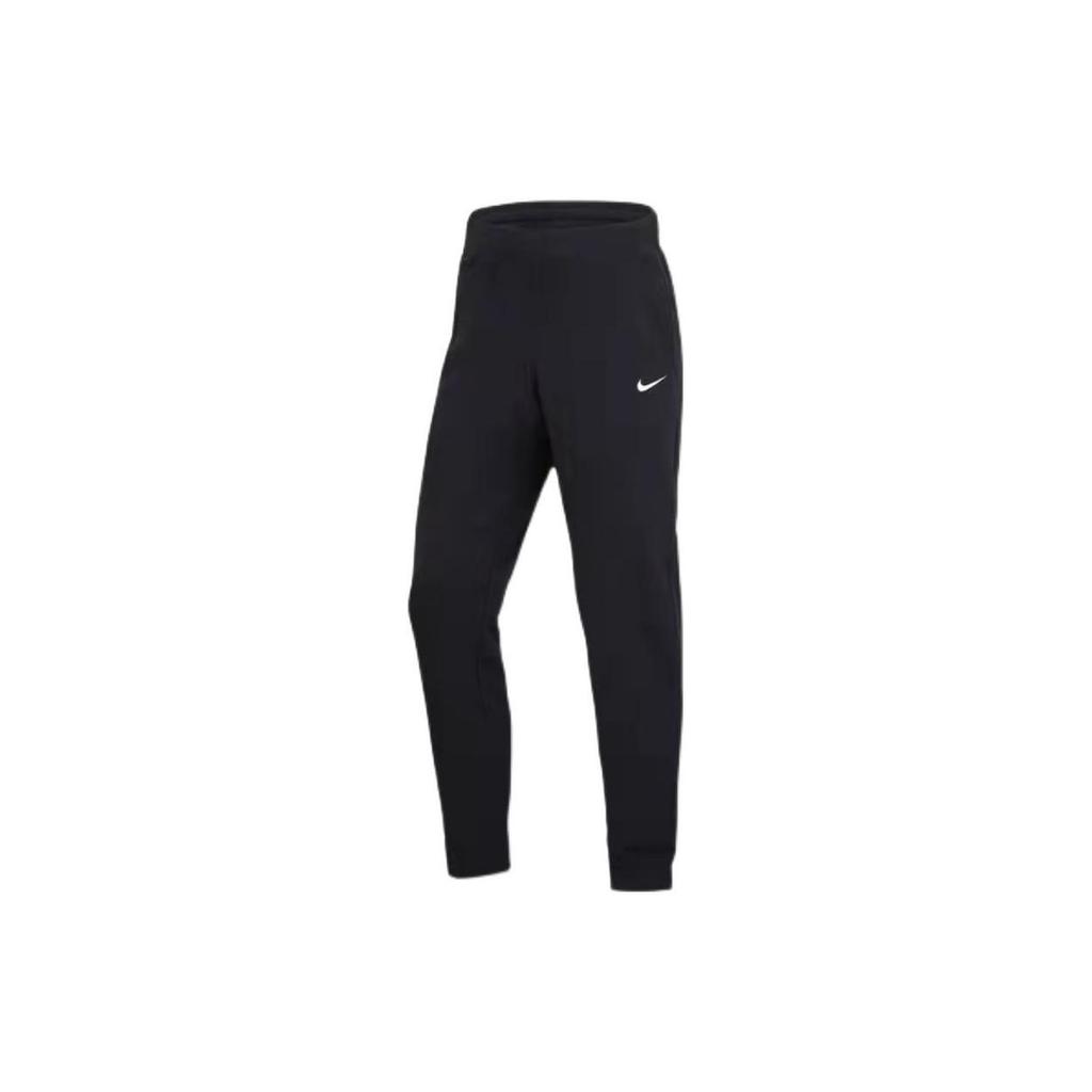 Nike Embroidered Logo Solid Track Pants Men Bottoms Black 716831-010