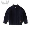 DAVE&BELLA Kids' Full-Zip Knit Cardigan