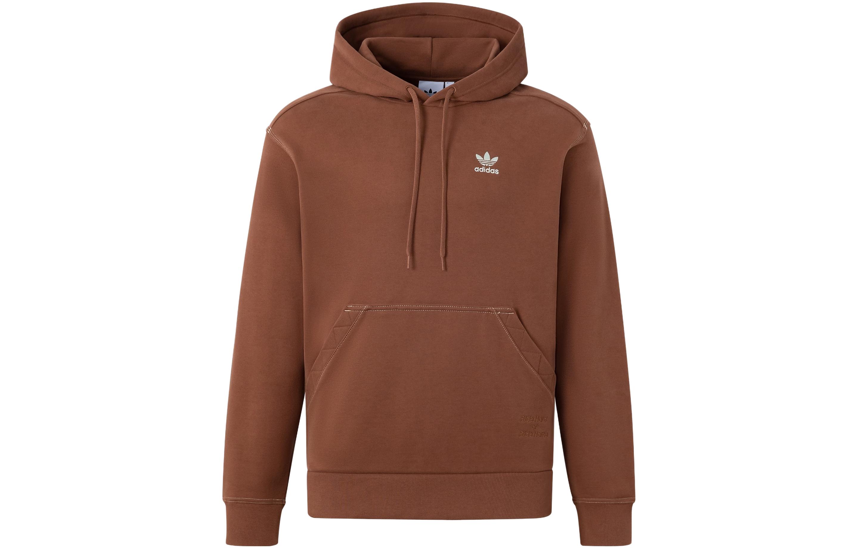 Adidas Originals CITY SKATE City Skate Hoodie Sweatshirt Unisex Brown IY5379 XS