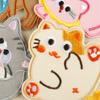 7 Pcs Cartoon Animal Embroidered Patches Cats Iron on Patches Clothing Patches Kitten Sewing Patches for Clothes Bag