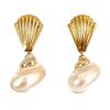 Ocean Inspired Conch Earrings Elegant Stainless Steel Jewelry Perfect for Parties Weddings and Everyday Use