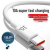120W Надшвидкий Type-C Кабель для Зарядки для Телефонів Huawei, Vivo, Oppo, Honor