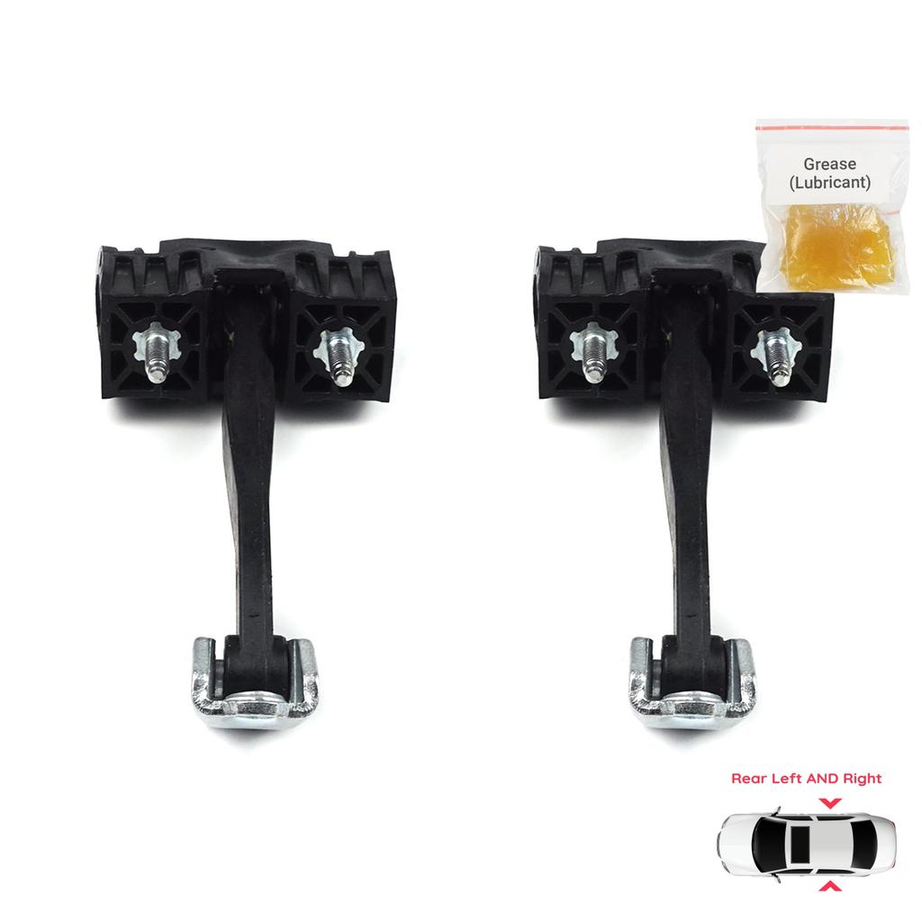 BDP720-1 2 Pieces Rear Door Hinge Stop Check Strap Limiter 5160252 13107851 for Vauxhall Opel Astra H MK5