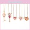 Card Captor Sakura Sailor Moon Halsband Med Accenter Av Konstgjorda Ädelstenar För Anime-Fans