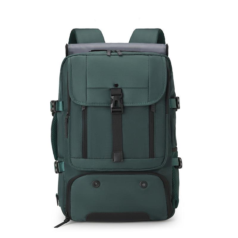 Men's Water-Resistant Business Travel Laptop Backpack, Large Capacity, Multi-Functional, Perfect for Short Trips