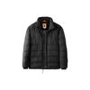 Solid Color Outdoor Warm Windproof Breathable Cotton Jacket Men Jackets Black A69S9-001