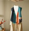 Retro Knitted Vest Cardigan Autumn Winter Loose Small Sweater Tank Women Outwear Sweater