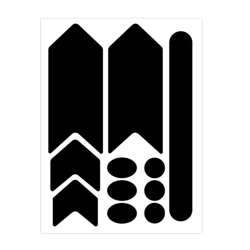 Naklejka Ochronna Ramy Rowerowej Anti-scratch Ochrona Ramy Roweru Kolizja