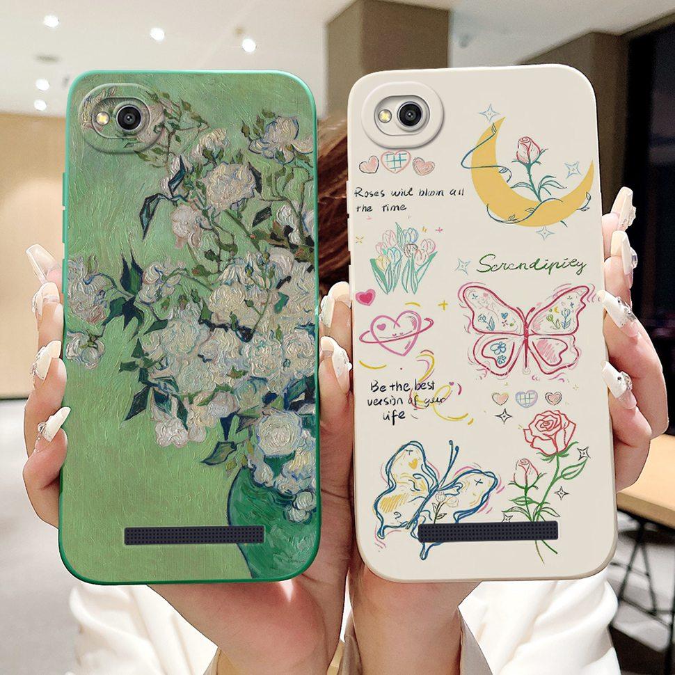 Cute Cartoon Cover For Xiaomi Redmi 4A Phone Case For Xiaomi Redmi 4A 5A 6A Redmi4A Redmi5A ShockProof Back Cover Funda