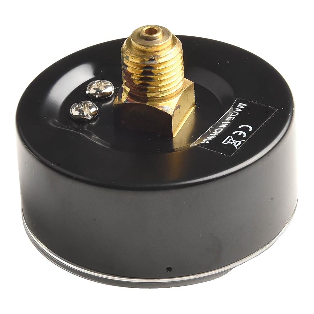 Easy Installation Pressure Gauge Pressure Meter 0-6 Bar Gauge Air Pressure Gauge Easy Installation Leak-Proof Connection