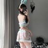 Sex lingerie sexy pure desire split two-dimensional Lolita print maid maid rabbit uniform set