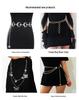 Versatile Metal Rhinestone Tassel Waist & Body Chain for Women 