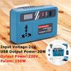 3 USB Ports Battery Inverter Power Converter Transformer  For Outdoor Activities and Equipment