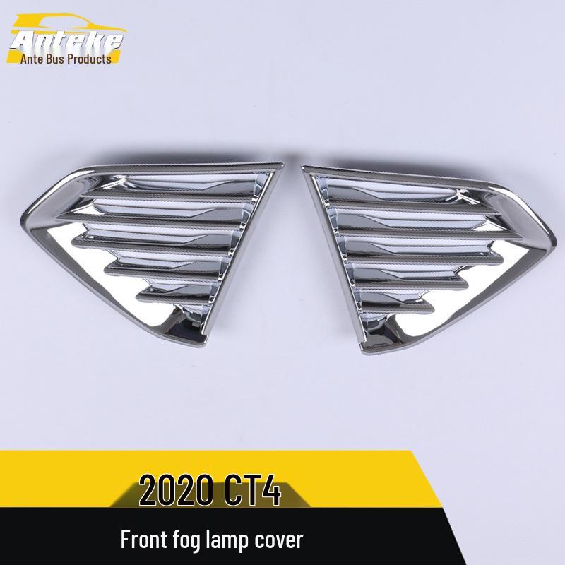 CT4 2020 Front Bumper Fog Light Anti-Scratch Trim Cover Sticker