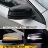 2x Sequential LED Side Mirror Turn Signal Light For Benz A2129067401 A2129067501