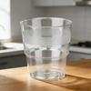 Qino 250ml Frosted Stepped Cup