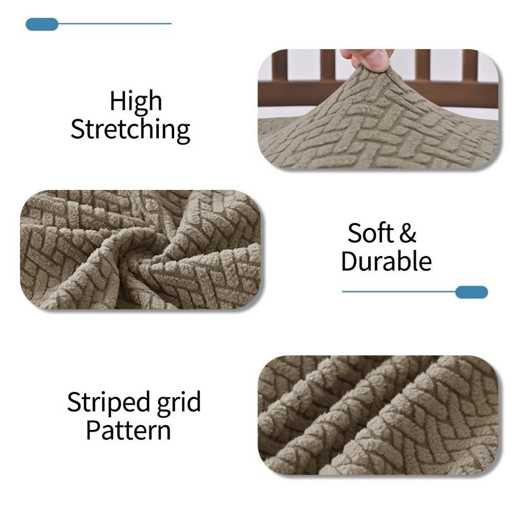 Anti-slip Chair Slipcover Soft Seat Cover Minimalist Chair Cushion Cover Home Seats