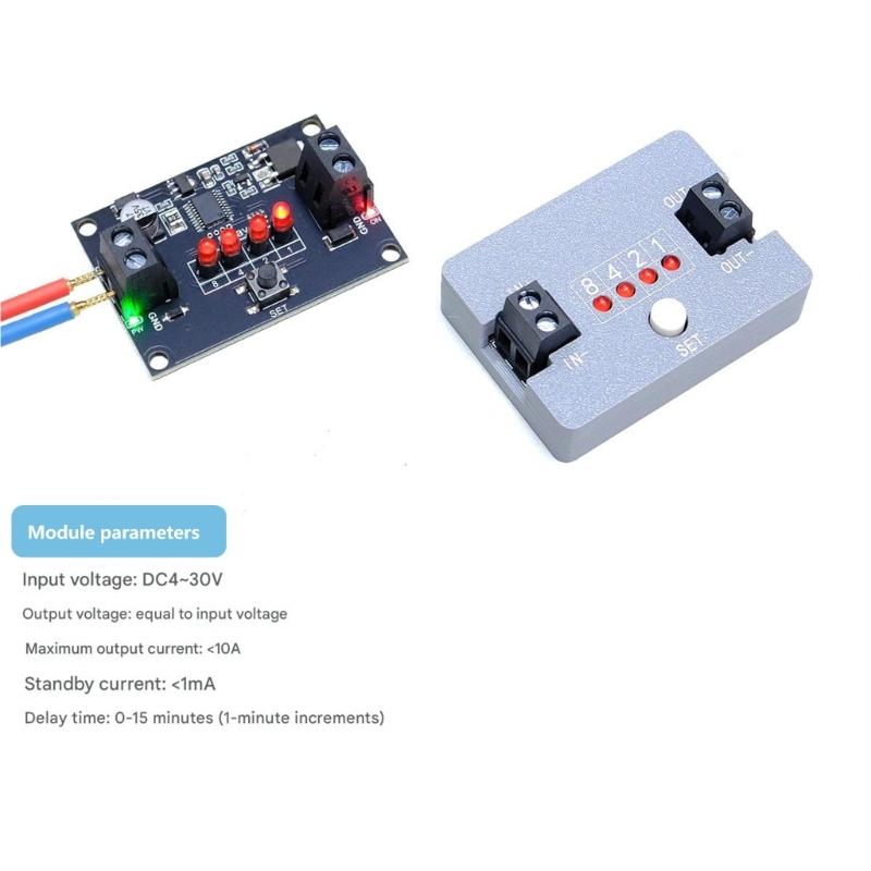 Adjustable Delay Vibration Detection Sensoring Module For Security Alarms And Industrial Equipment