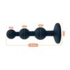 3 Ball Anal Beads Sex Anal Plug Black Silicone Butt Plug For Woman Men Anal? Toy  Base Sex Toys Analplug Anal Trainer